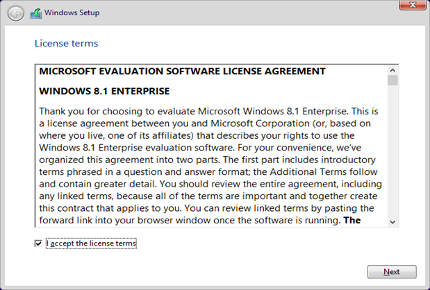 :   Windows 8.1 Enterprise